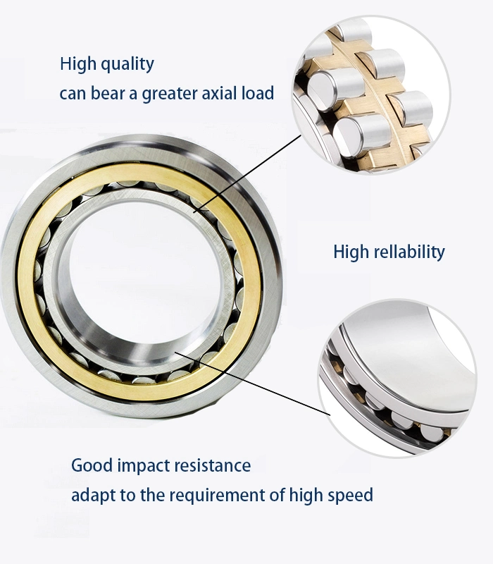 Wholesale High Precision Auto Parts Cylindrical Roller Bearing For Sports Apparatus Parts(N/NU2216EM)/Machine Tools/Rolling Mills/Industrial Machinery Bearings.