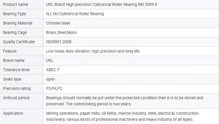 Crossed Cylindrical Roller Bearings Xra19013c, Xra20013c, Xrbs5008, Xrbs6008, Xrbs7008